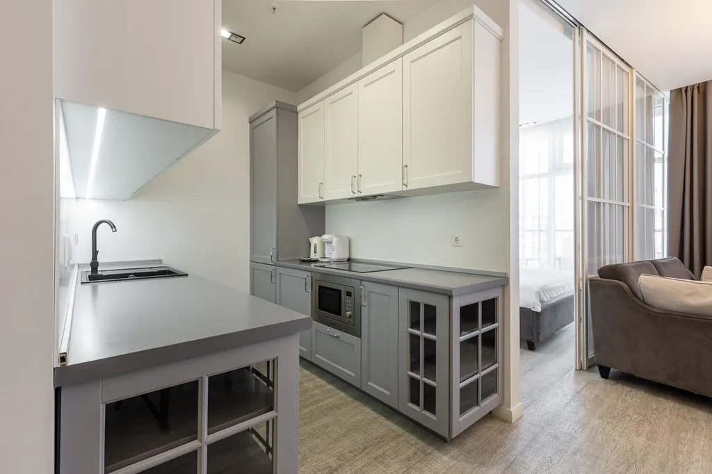 Апартаменты Барселона-Парк с видом на город с балконом