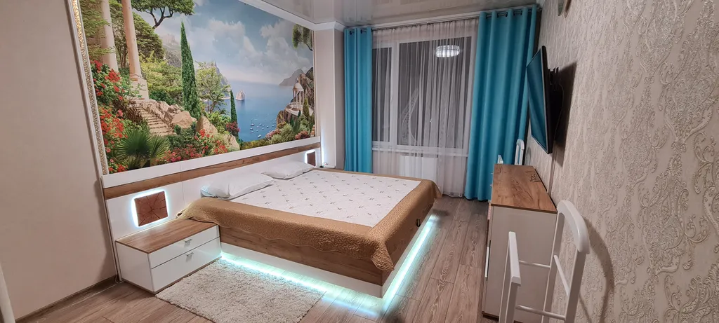 Квартира Квартира Апартамент с кухней и с балконом с видом на море — Севастополь