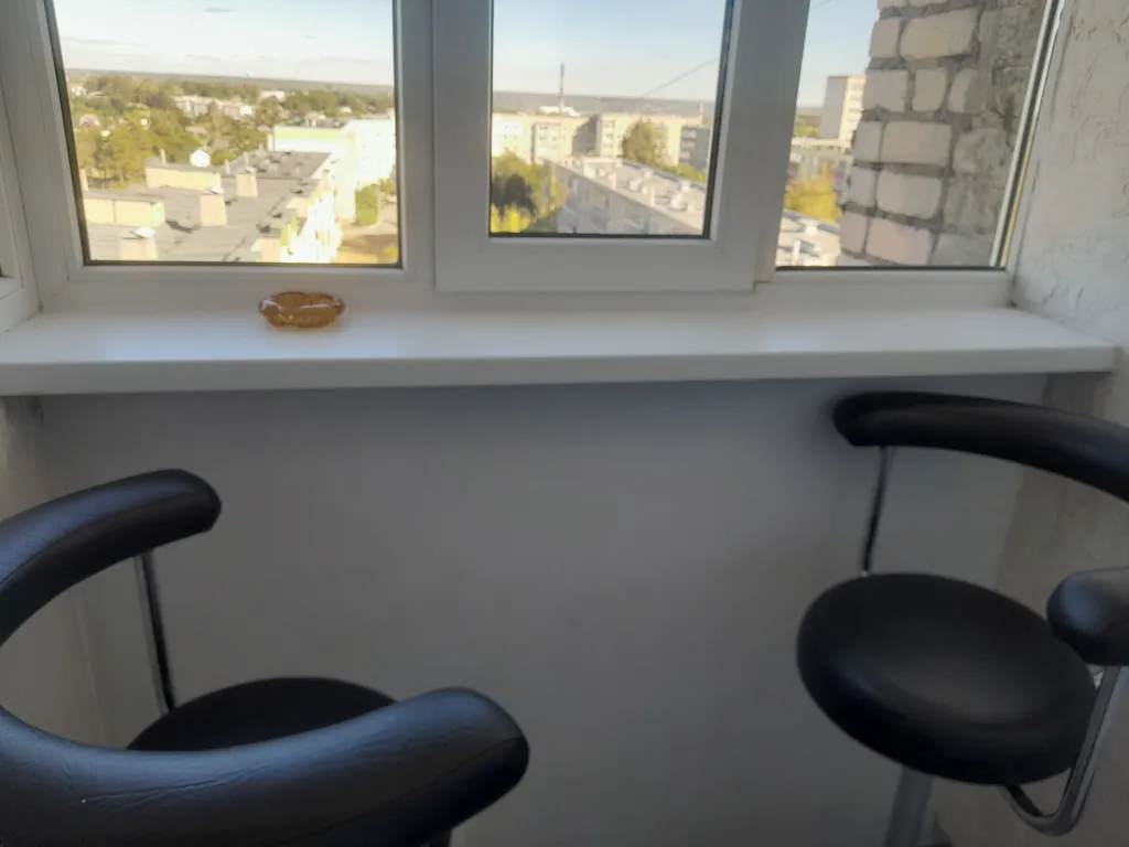 Студия с красивым видом