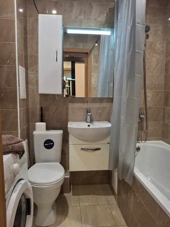 Уютная студия для командировочных