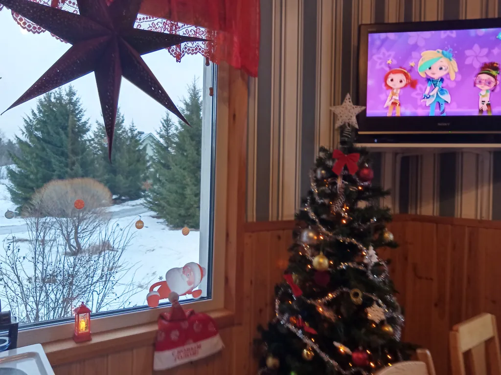 Дом в Карелии с печью-камином и видом на лес