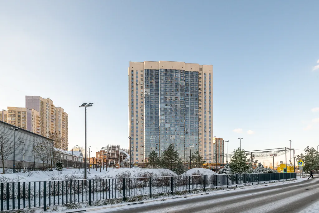 Двухкомнатная квартира в ЖК Менделеев с парковкой за шлагбаумом