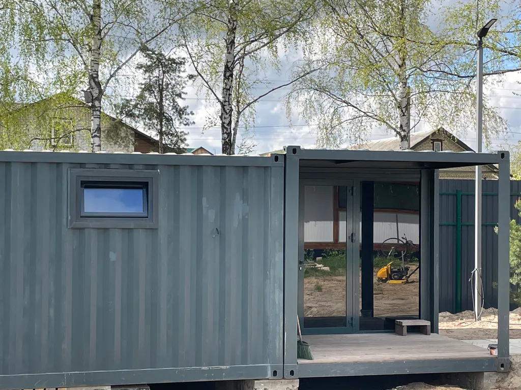 Коттедж Модульный дом с русской баней в двух шагах от озера — Павловский Посад