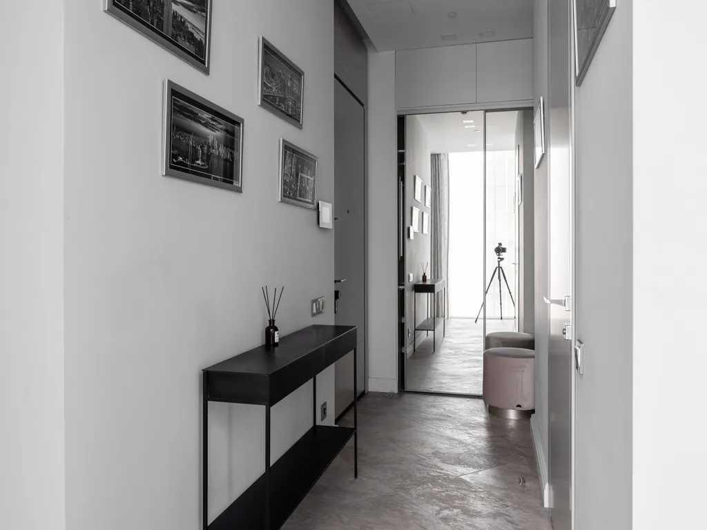 Стильный угловой апартамент в Neva Towers