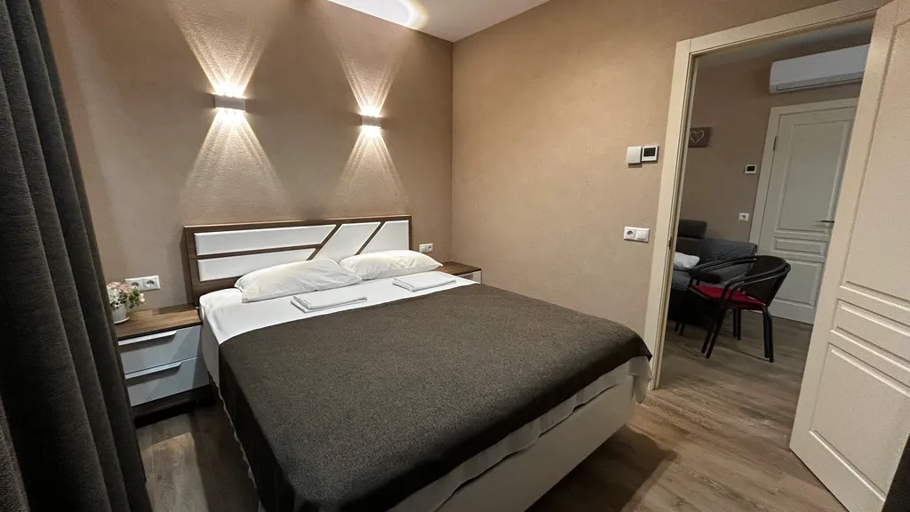 Семейные апартаменты с балконом