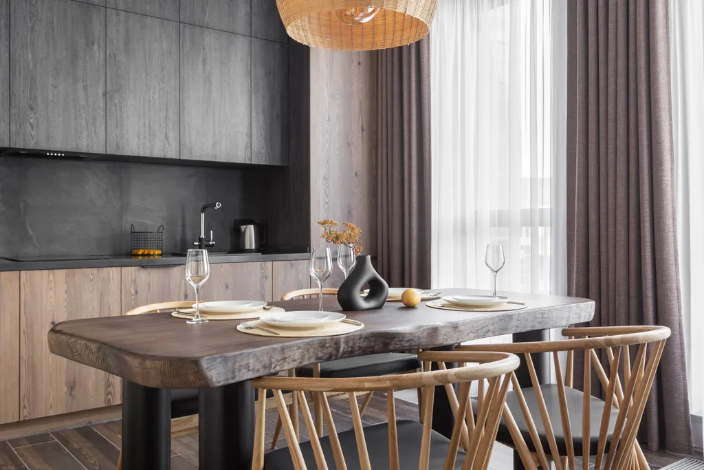 Просторный апартамент Рустик