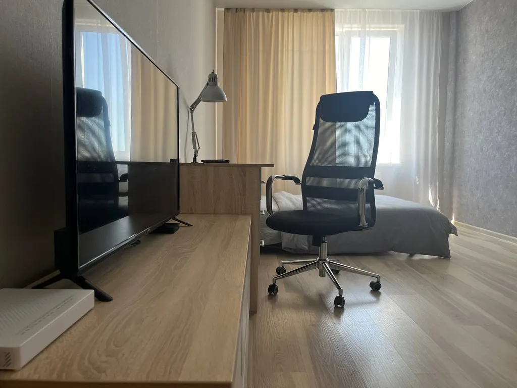 Уютная квартира на высоком этаже с прекрасным видом на реку Кама