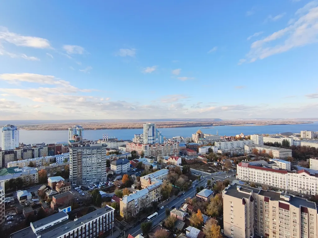 Апартаменты Квартиркаплаза открытый панорамный вид на Волгу и город