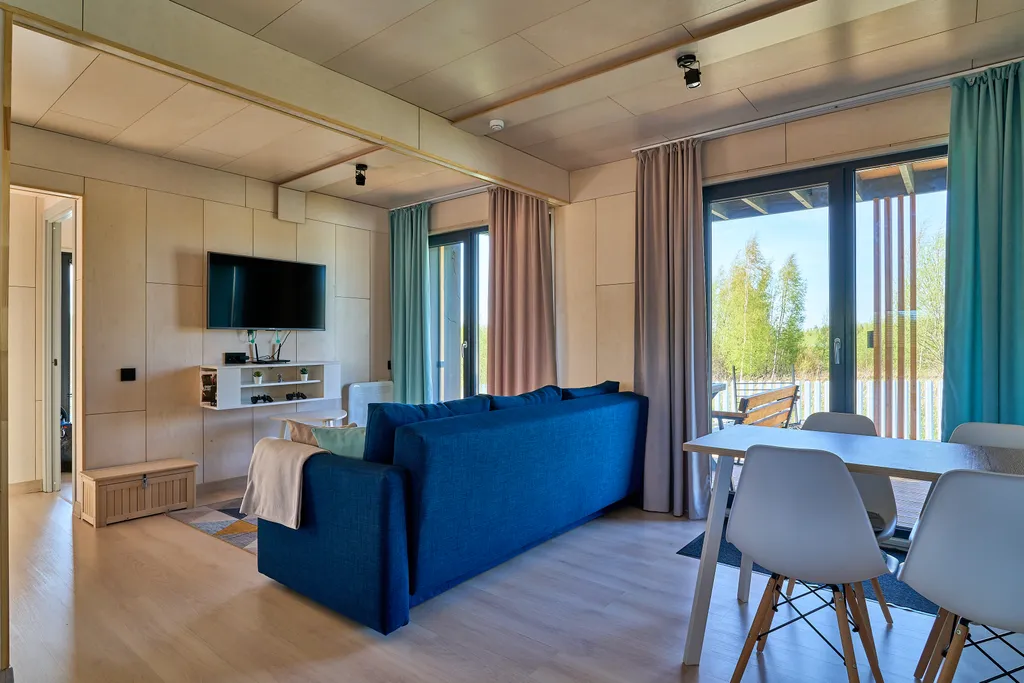 Коттедж с баней и чаном