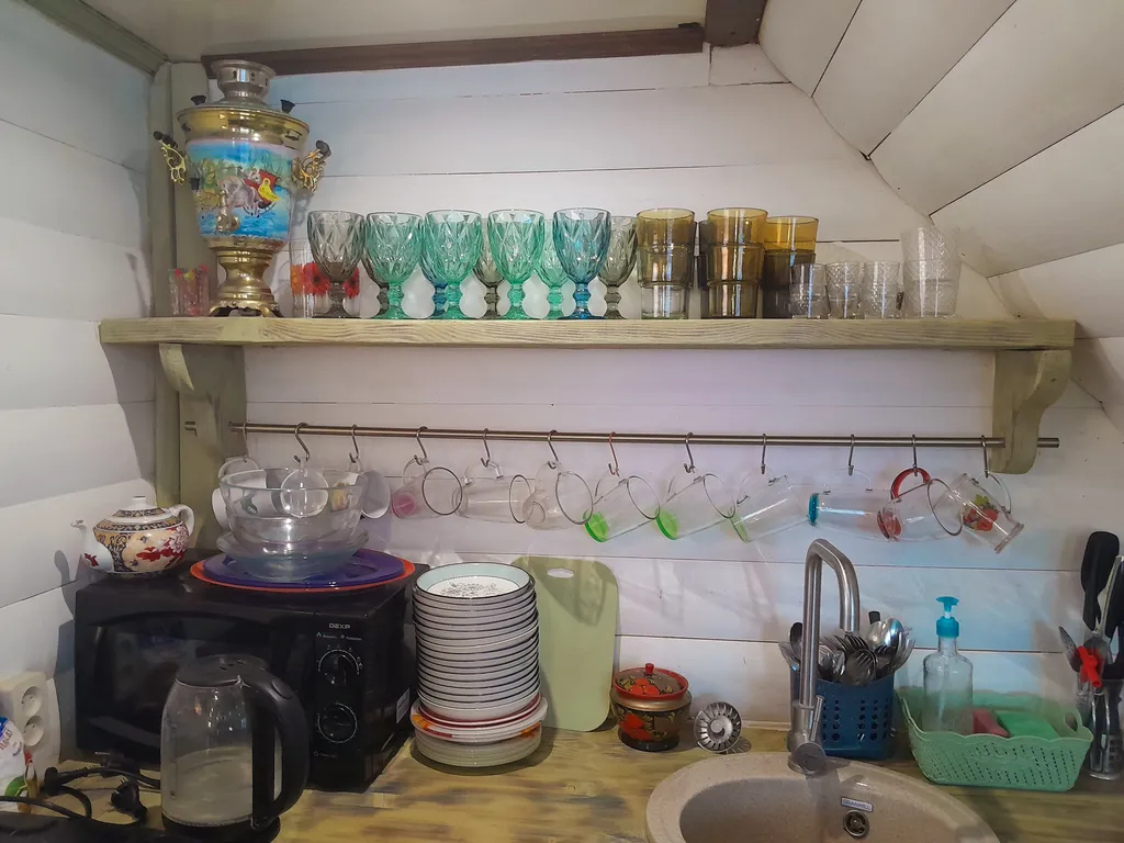 Дом на реке шале Венеция с чаном и вместительной банькой