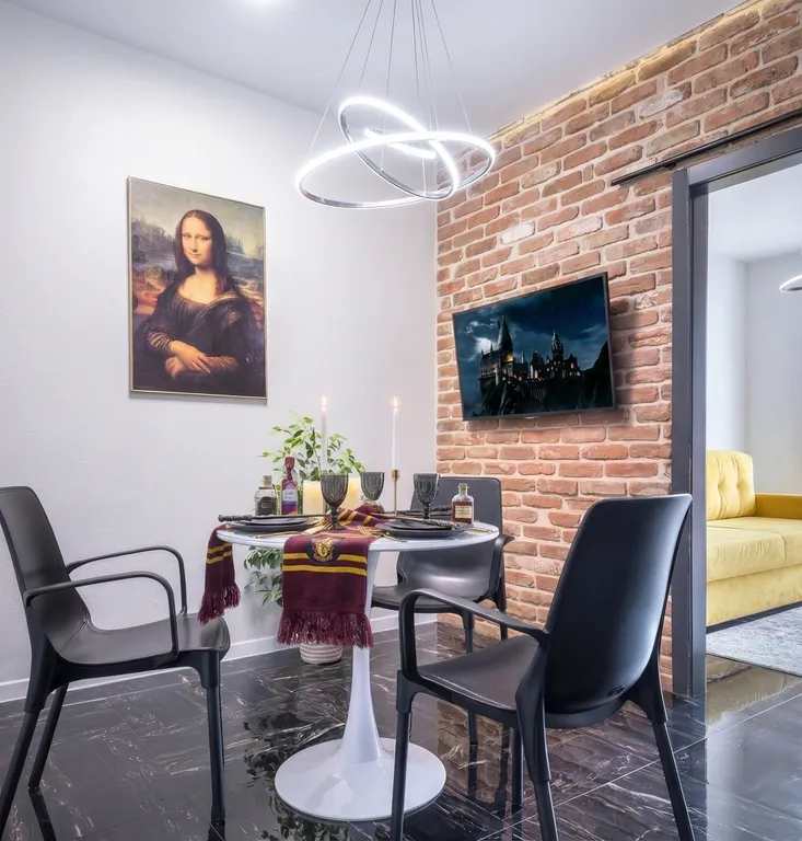 Квартира Loft с кроватью-трансформером, кофемашиной и видом на город — аренда посуточно в Краснодар