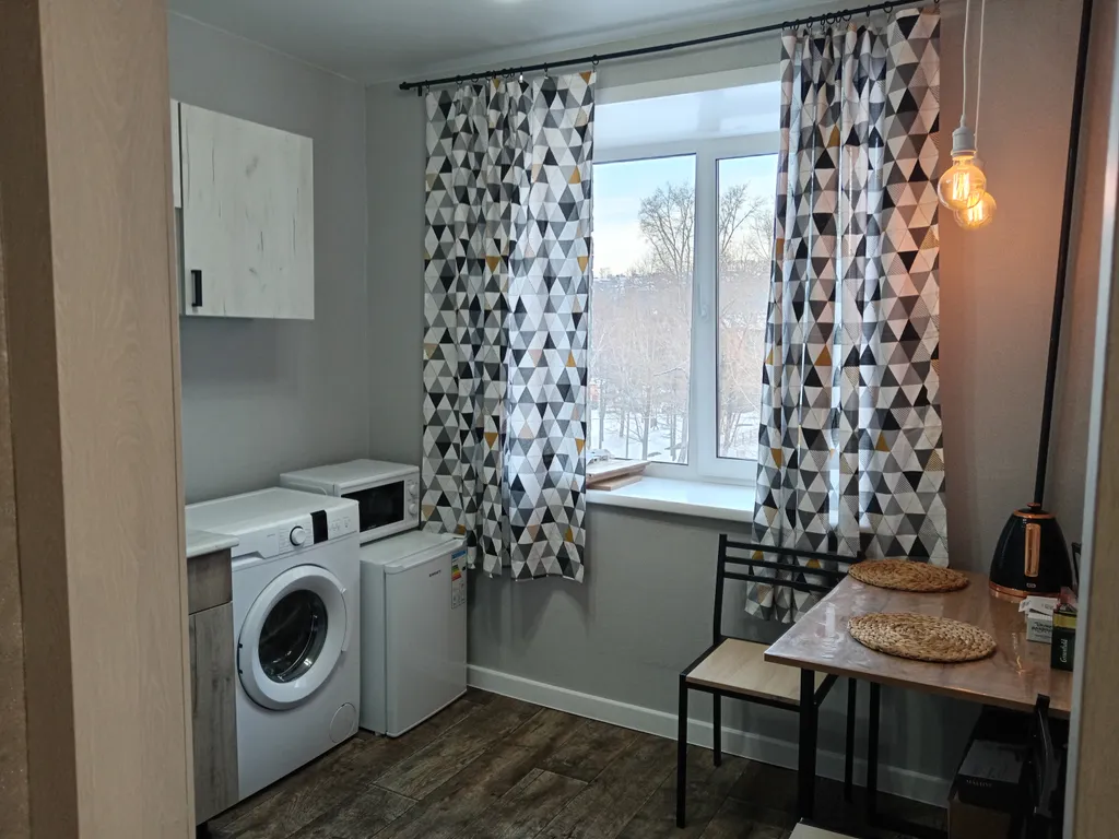 Чистая и уютная квартира в стиле лофт