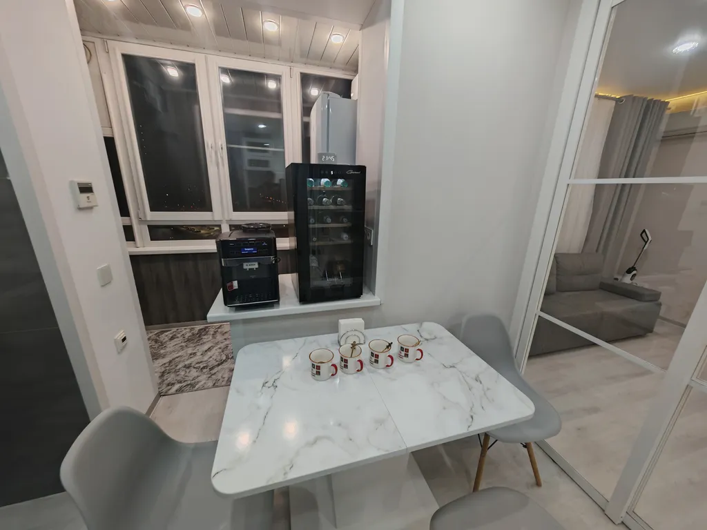 Умная квартира с гидромассажной ванной