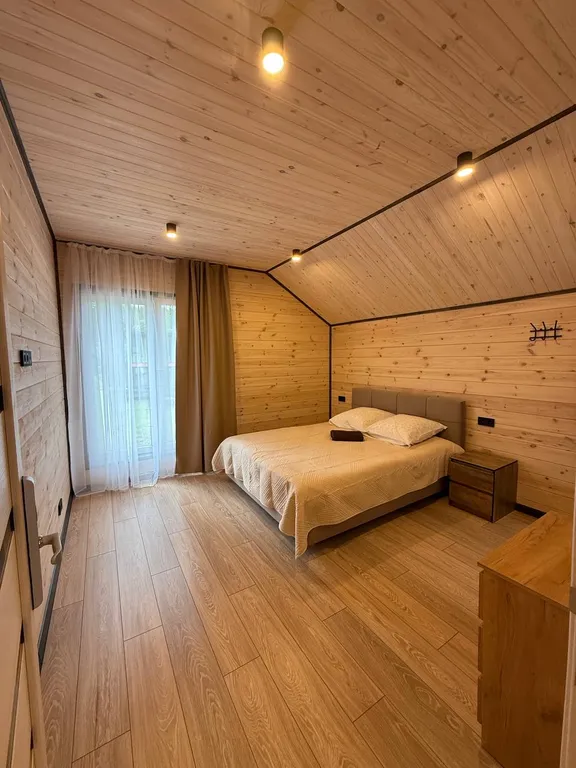 Комфортный дом на компанию с видом на озеро Тургояк