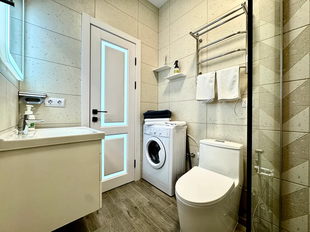 Квартира Квартира Премиум с видом на море и балконом — Лазаревское