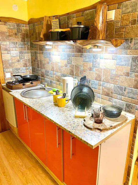 Апартаменты-студио с видом на озеро для 2 гостей на озере Дривяты