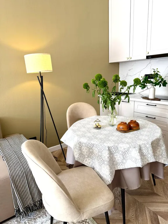 Квартира студия в национальном стиле