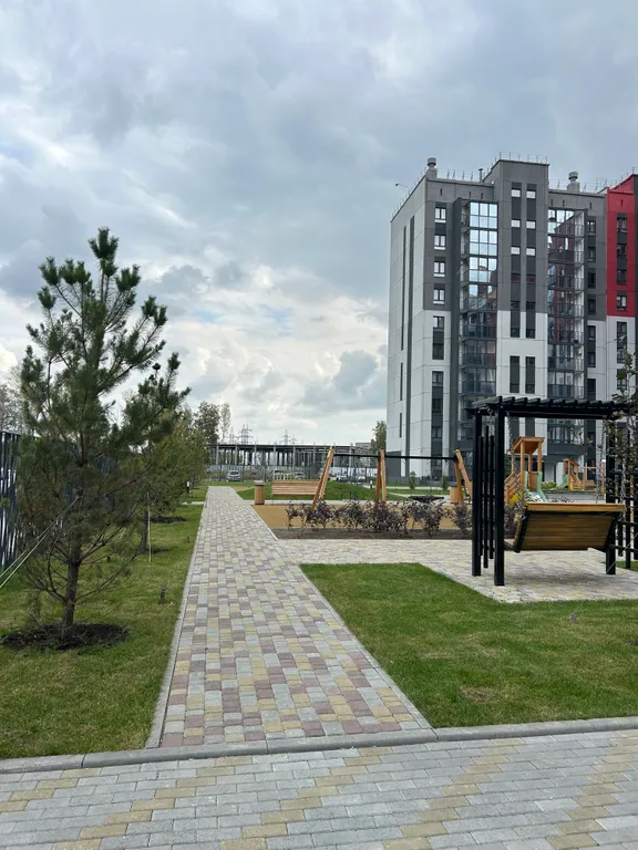 Студия с панорамным видом на Краснопольском проспекте