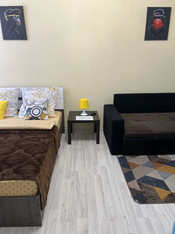 Уютная студия в прибрежном микрорайоне Левобережья