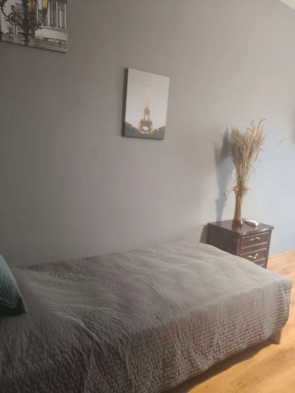 Большая просторная квартира с двумя балконами.