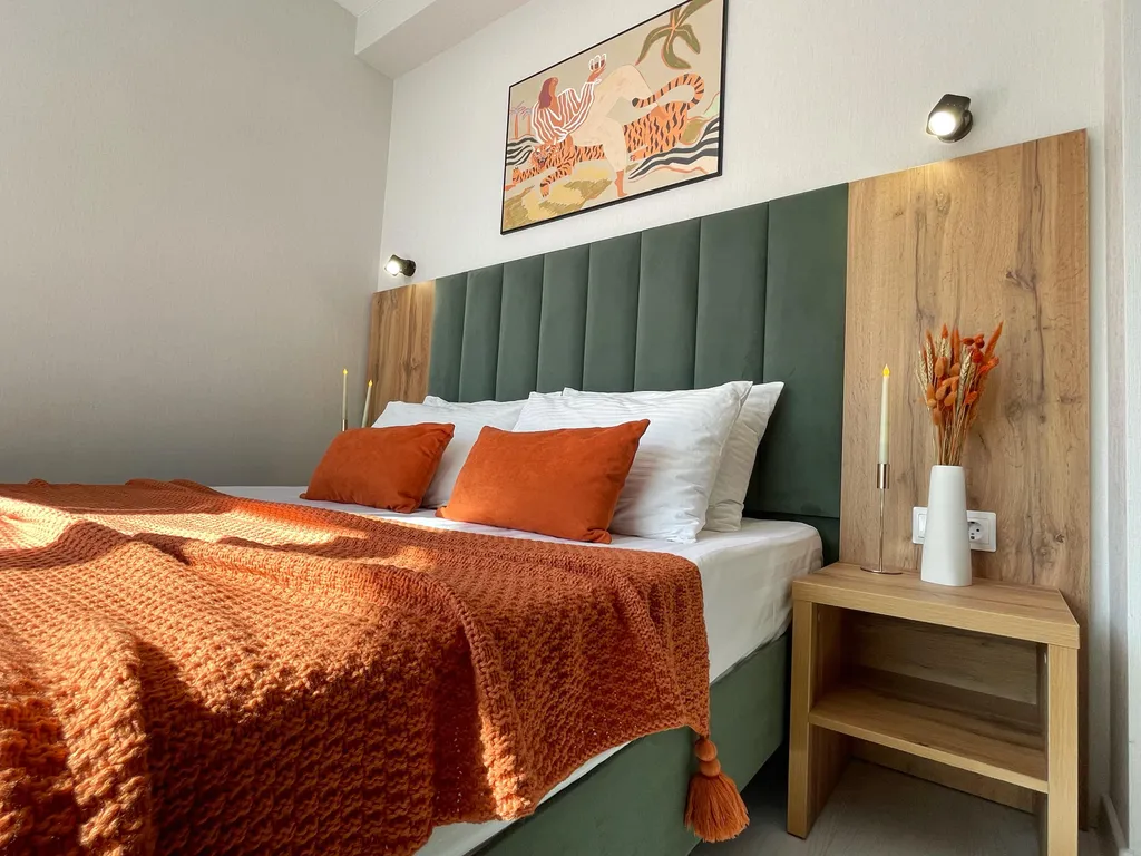 Квартира Студия с балконом, видом на море, 3 минуты до пляжа — аренда посуточно в Агой