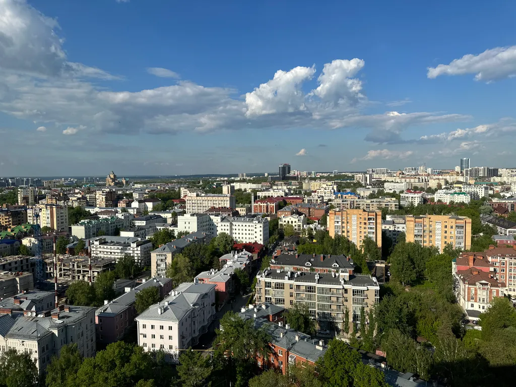 Квартира Уютная квартира на 23 этаже с прекрасным видом — Казань
