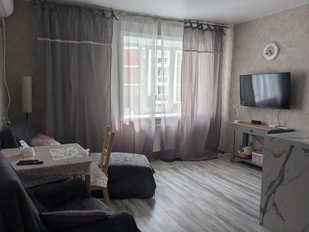 Уютная просторная квартира с большой кухней-гостиной