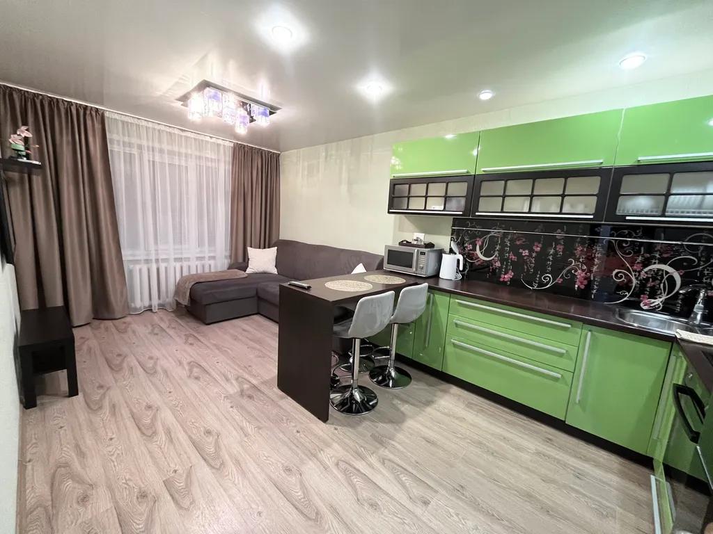 Евротрехкомнатная квартира в центре города