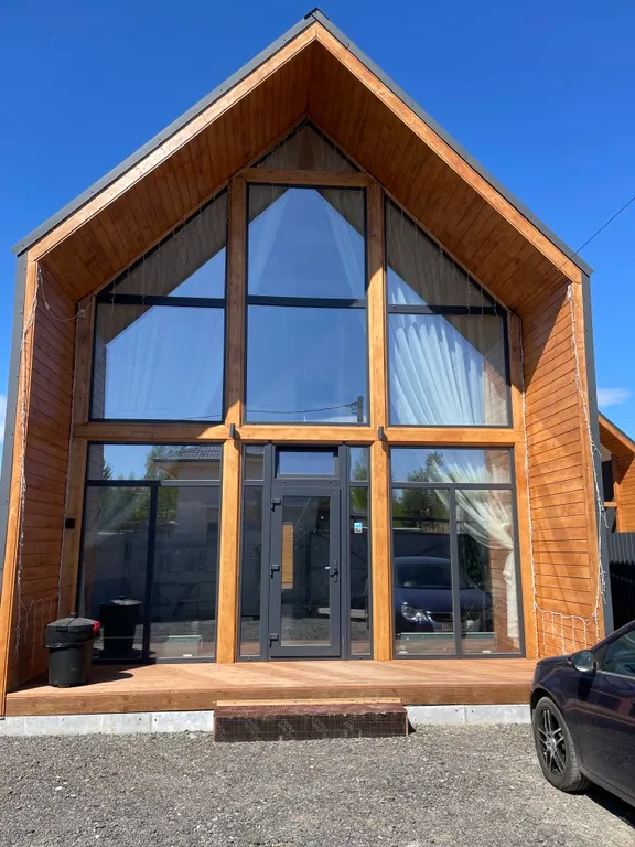 Барнхаус с баней и банным чаном