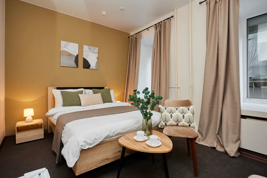 Квартира Квартира Трёхместный номер с 1 кроватью и раскладным креслом — Санкт-Петербург