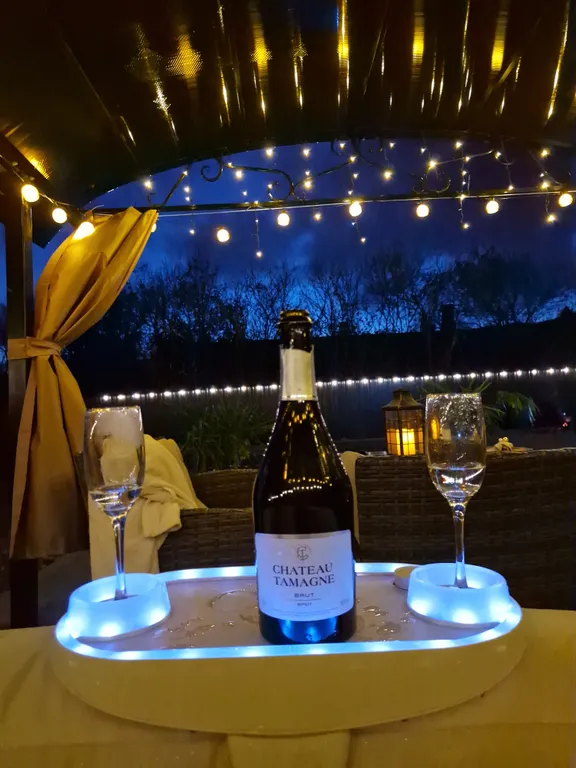 Новый дом афрейм с джакузи у моря и гор