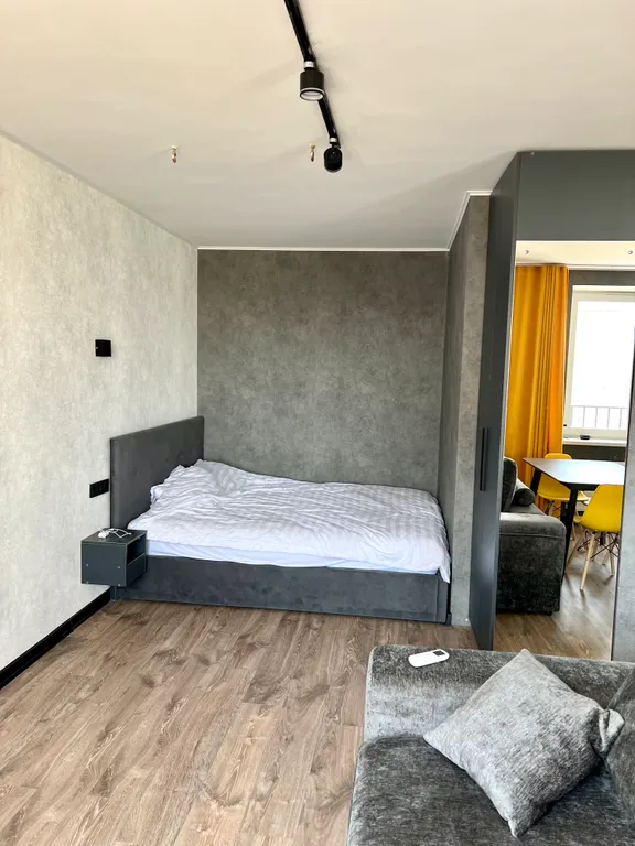 Квартира-студия с дизайнерским ремонтом