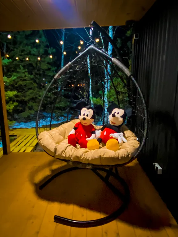 Лесной дом Микки с личной баней и чаном