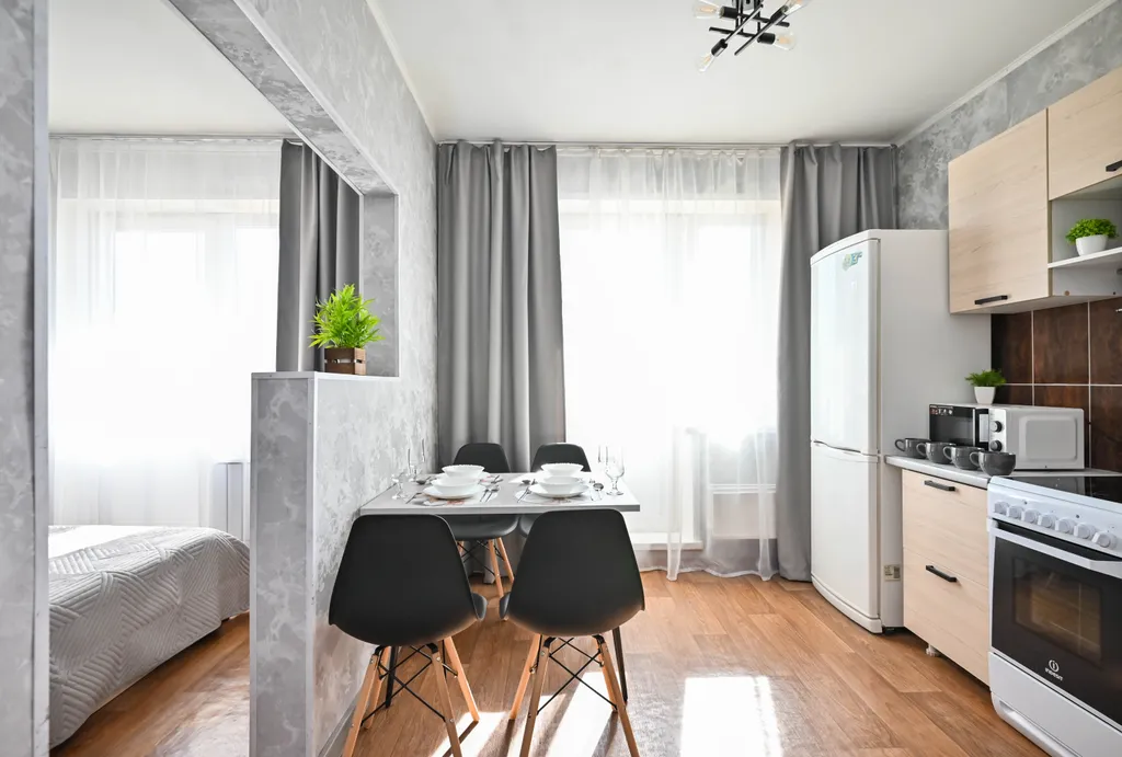 Квартира Квартира Уютная студия на Взлетке — Красноярск