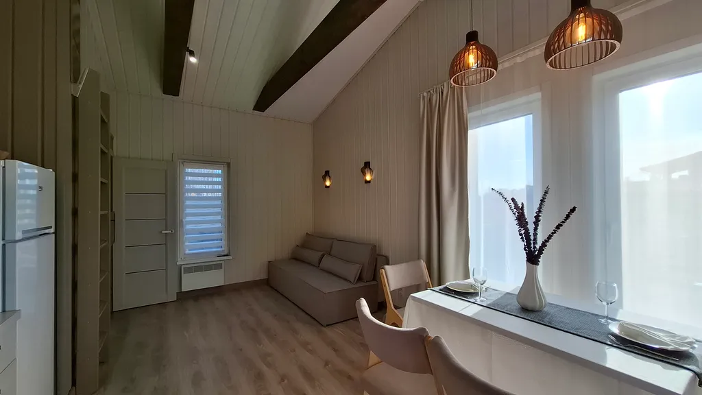 Scandic house с русской баней в 30 минутах от города