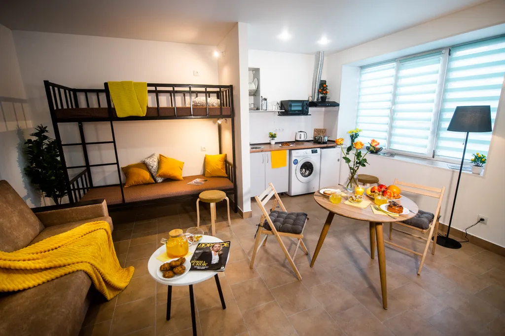 Уютная студия до 6 гостей