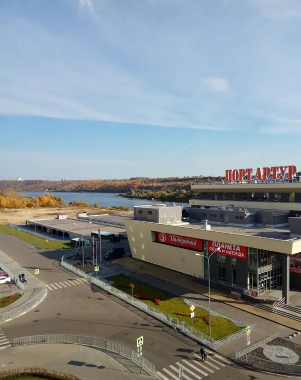 Уютная студия в ЖК Юг с прекрасным видом на реку, рядом аэропорт