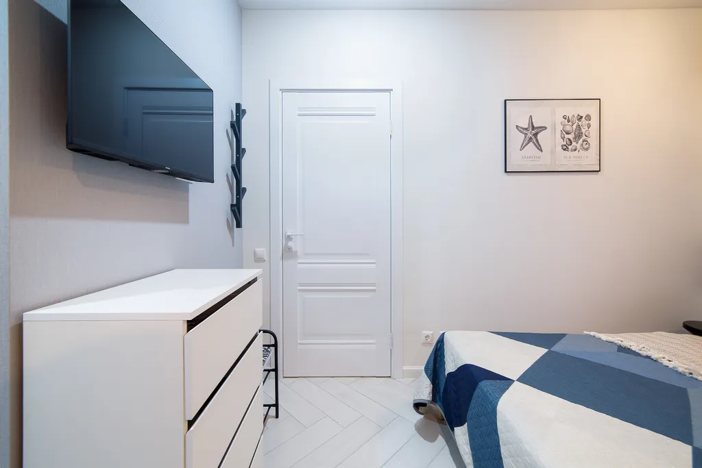 Стильная уютная инстаграммная студия "тропики" в элитном жк