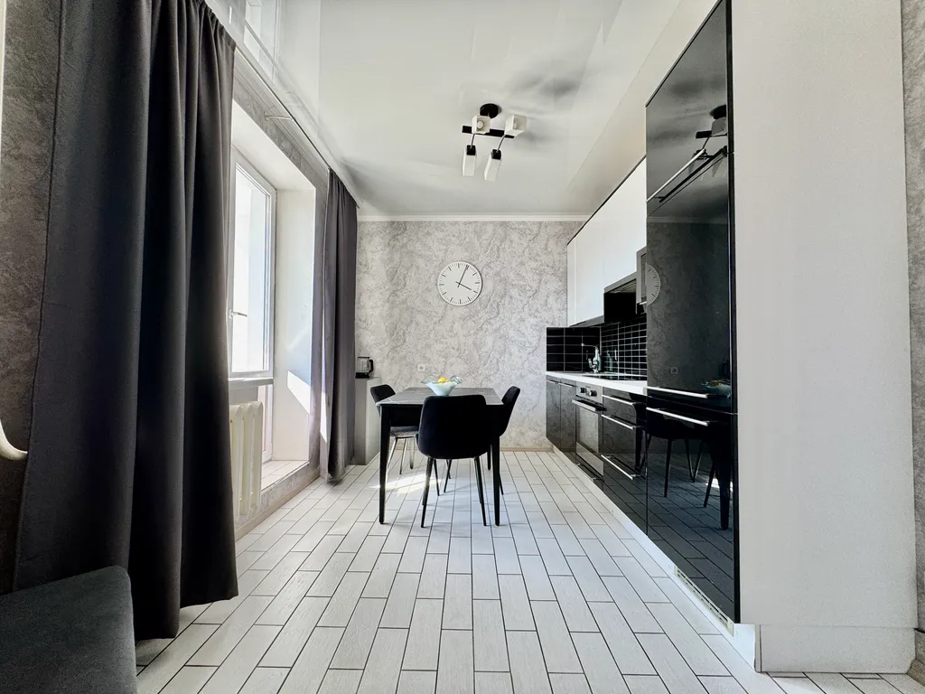 Большая евродвушка с кухней гостиной рядом с термолендом и аквапарком