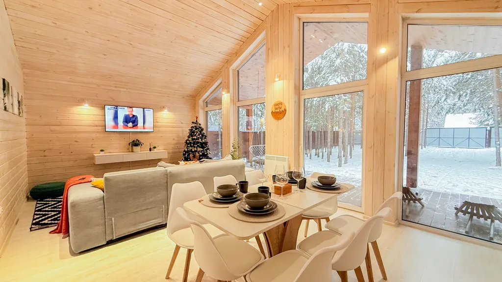 Дом с чаном и баней