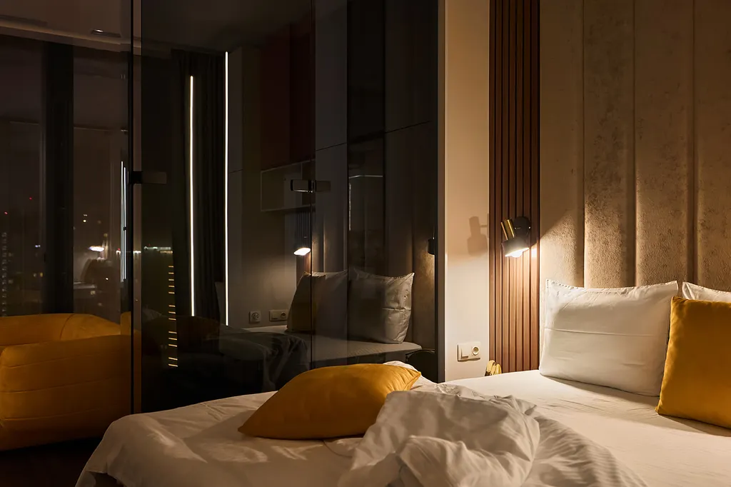 Квартира Квартира Апартамент Sunset — потрясающий вид, роскошь и комфорт в Москва-Сити — Москва