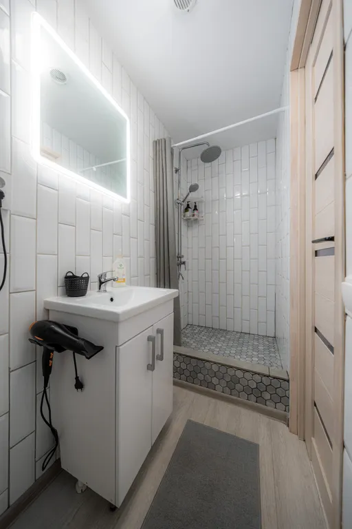 Скандинавский дом с баней