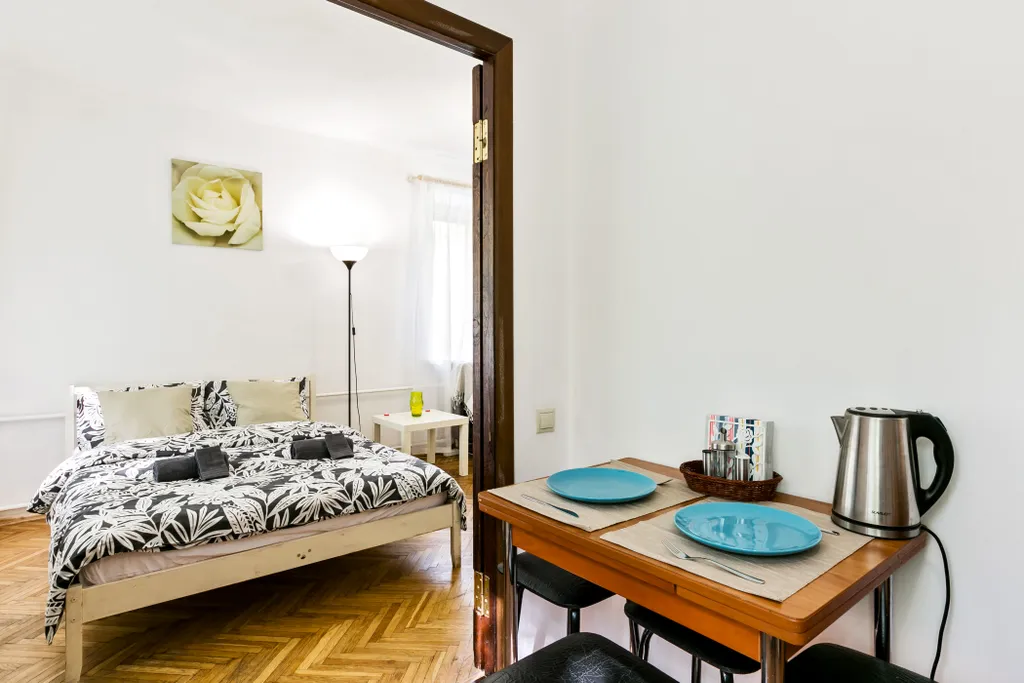 Квартира Квартира Tverskaya white apartment in city centre with parking nearby — Москва