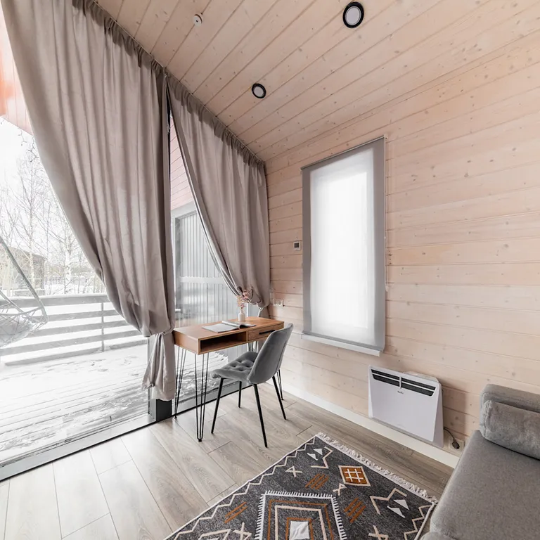 Домик у Сорочан с камином и сауной