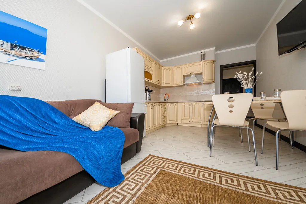 Квартира Квартира Просторная евродвушка — Анапа