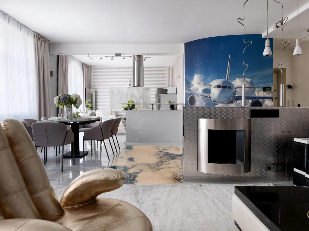 Квартира Квартира Новая Трешка у набережной — Москва