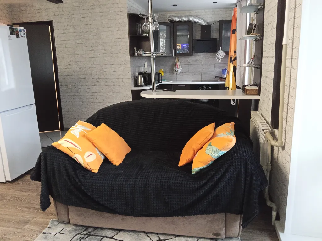 Уютная студия в стиле лофт