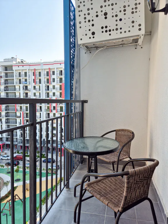 Студия в ЖК Летний с балконом и видом на лес