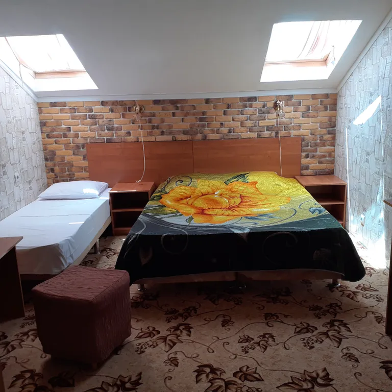 Квартира Эконом номер с мансар окнами и своей ванной под ключом напротив номера — аренда посуточно в Агой