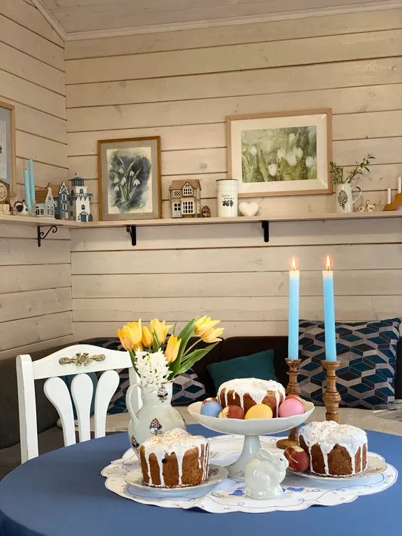 Коттедж Синий домик с банькой — Санкт-Петербург